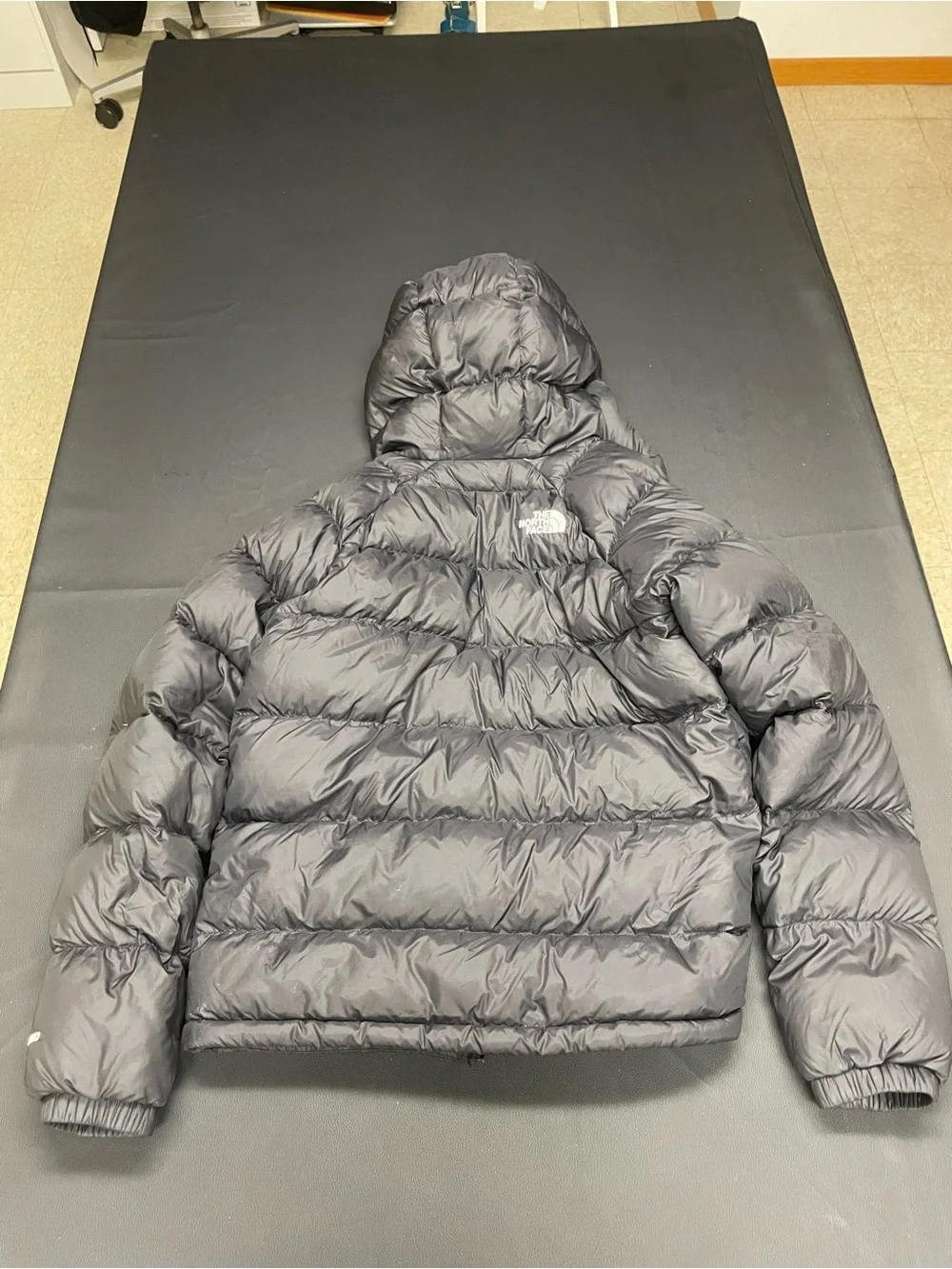 The North Face Kids Black Hooded Puffer Jacket